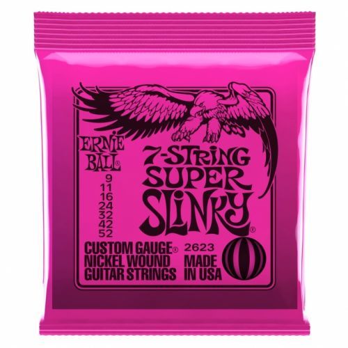 Ernie Ball P02623 7-String Super Slinky 9-52