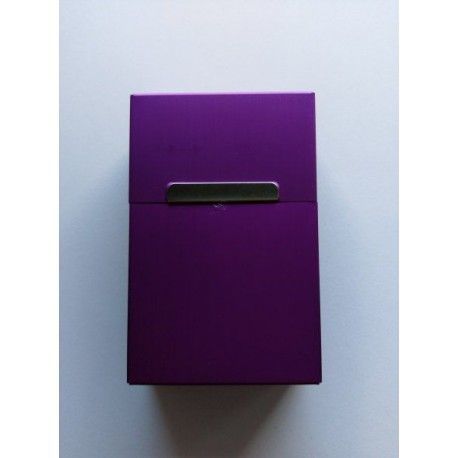 Plechová krabička na cigarety - Fialová OEM DZ50480