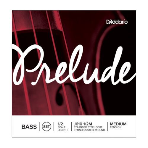 D'Addario - BOWED Prelude Bass J610 1/2M