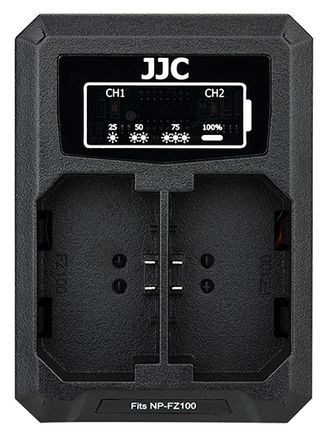 JJC duální USB nabíječka pro akumulátor Sony NP-FZ100