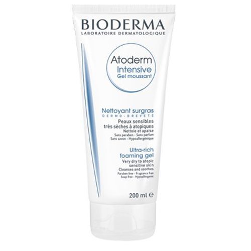 Bioderma Sprchový gel pro každodenní zklidňující a čisticí péči Atoderm (Intensive Gel Moussant Ultra Rich) 200 ml