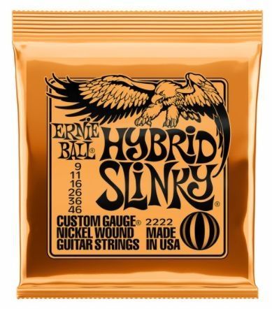 Ernie Ball P02222 Hybrid Slinky 9-46