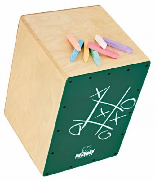 NINO Percussion NINO951DG Chalkboard Cajon - Dark Green