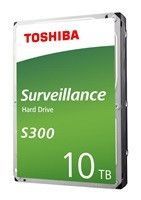 TOSHIBA HDD S300 Surveillance 10TB, SATA III, 7200 rpm, 256MB cache, 3,5