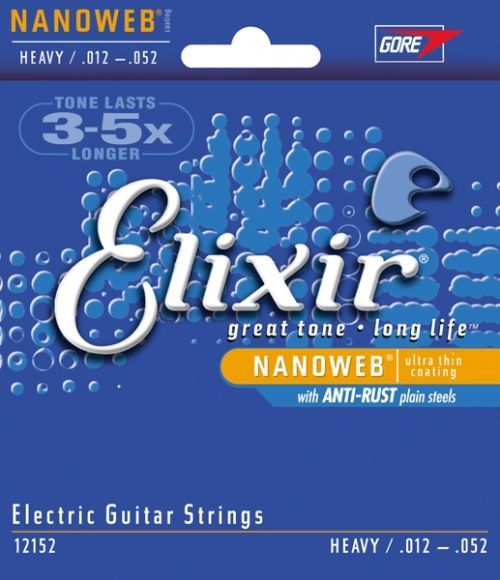 Elixir  NANOWEB Anti-Rust .012 - .052