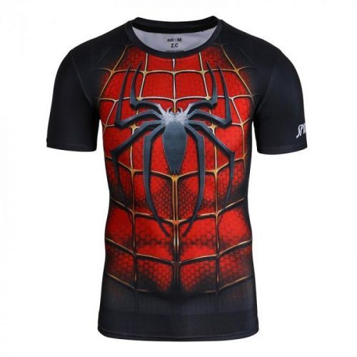 Pánské kompresní tričko HeatGear Spiderman - vel. L