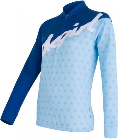 Sensor Dres Dámský Dl.Ruk. Stars L Modrá