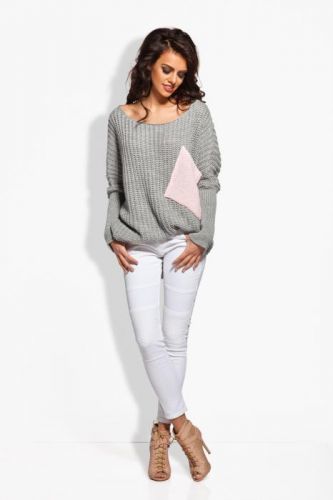 Lemoniade Woman's Sweater LS166 Light -Powder Pink