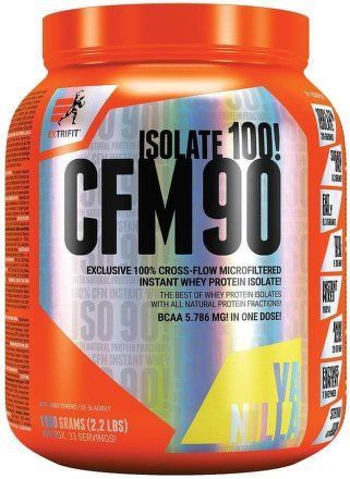 EXTRIFIT CFM Instant Whey Isolate 90 vanilka 1 kg