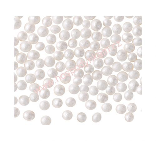 Křupinky- perličky bílé 50g