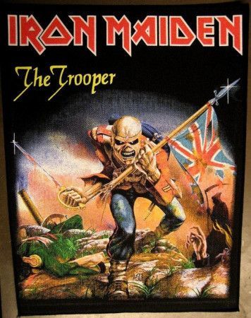Iron Maiden - Trooper, velká nášivka Velká nášivka