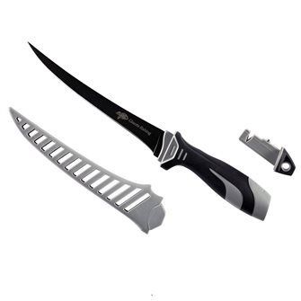 Filetovací nůž 7 Fillet knife with sharpener ( Easy clean sheath )