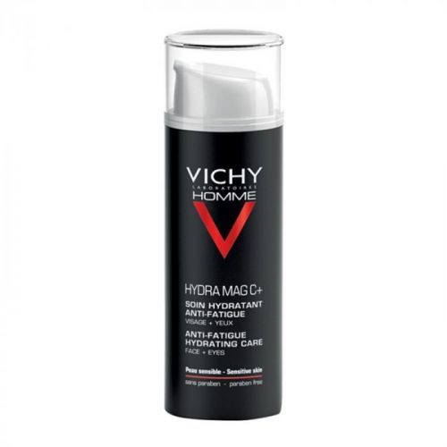 Vichy Homme Hydra-Mag C hydratační péče proti známkám únavy na pleť a oční okolí (Hypoallergenic) 50 ml