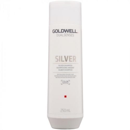 Goldwell Dualsenses Silver neutralizující stříbrný šampon pro blond a šedivé vlasy  250 ml