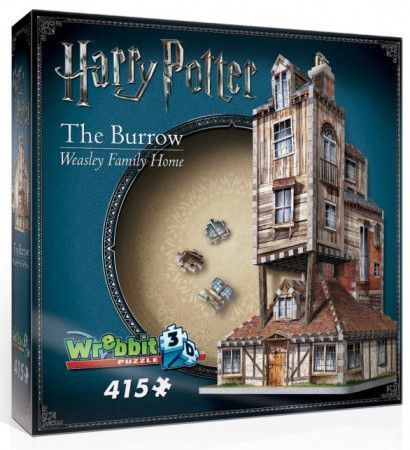 WREBBIT 3D puzzle Harry Potter: Doupě 415 dílků