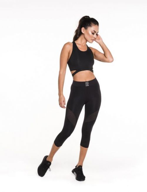 GYM HERO MESH 3/4 Leginy, XS