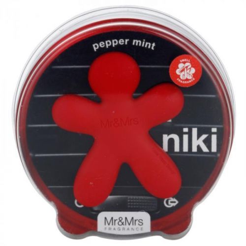 Mr & Mrs Fragrance Niki Pepper Mint vůně do auta plnitelná