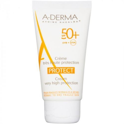 A-Derma Protect ochranný krém pro normální a suchou pleť SPF 50+  40 ml