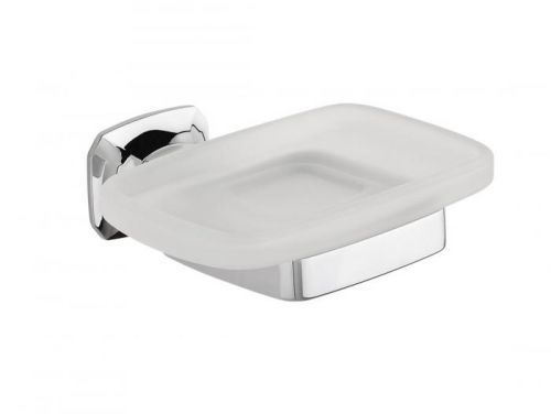 SAPHO AIDA mýdlenka, chrom/sklo satin AI002