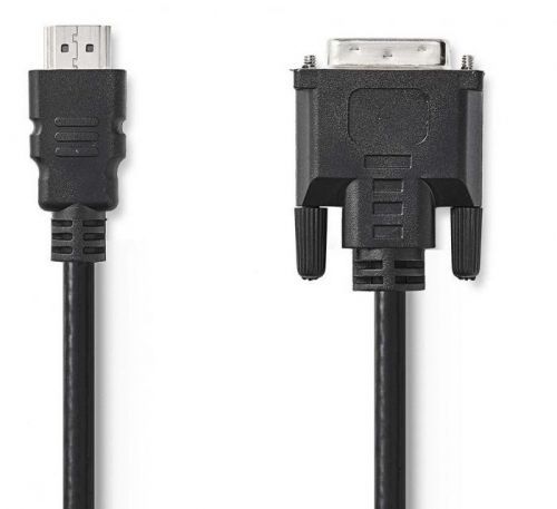 Nedis Kabel HDMI – DVI 3m CCGB34800BK30