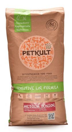 PETKULT dog MEDIUM JUNIOR lamb/rice - 2x12kg Miss Sixty