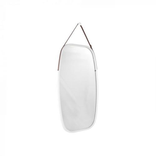 Nástěnné zrcadlo v bílém rámu PT LIVING Idylic, délka 74 cm