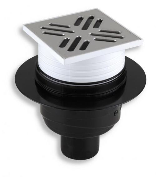 NOVASERVIS Podlahová vpust spodní 50 nerez 451,0