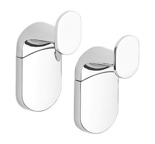 AQUALINE ZERO háček, balení 2 ks, chrom ZE001