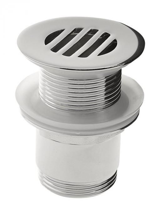 SAPHO Neuzavíratelná výpust s mřížkou pro umyvadla bez přepadu, V 25-50mm, chrom CV2009