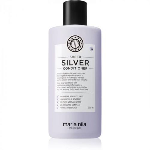 Maria Nila Sheer Silver hydratační kondicionér neutralizující žluté tóny  100 ml