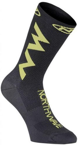Northwave Extreme Air Socks - black/lime fluo 44-47