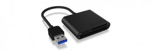 IcyBox External card reader USB 3.0, CF, SD, microSD, IB-CR301-U3