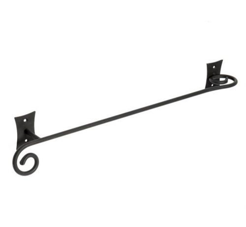 SAPHO REBECCA držák ručníků 450x61mm, černá CC420