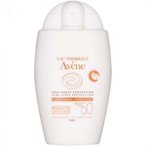 Avène Sun Mineral ochranný fluid bez chemických filtrů SPF 50+  40 ml