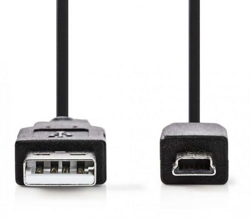 Nedis USB - mini USB 2m CCGB60300BK20