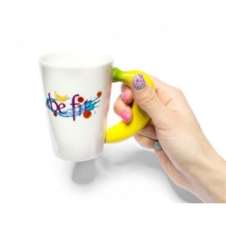 Hrnek buď FIT  - Hrnek buď FIT – banán OEM DZ46532