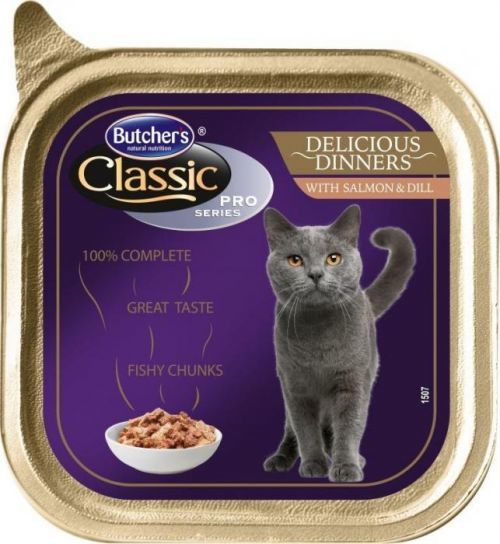 Butcher's Pro Series Cat Delicious Dinner Vanička s lososem