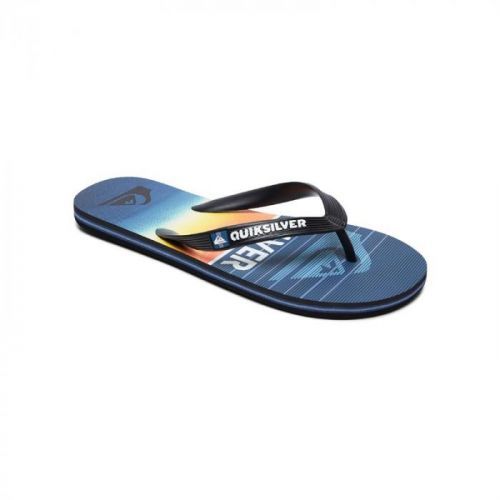 žabky QUIKSILVER - Molohighlinesla Black/Blue/Blue (XKBB) velikost: 44