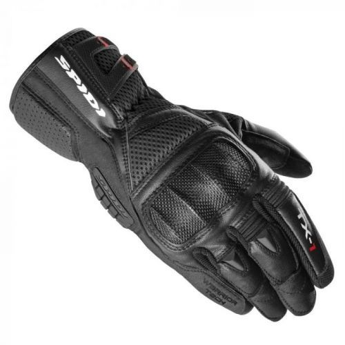 Pánské rukavice v kombinaci kůže/textil SPIDI TX-1 (černé) XXL