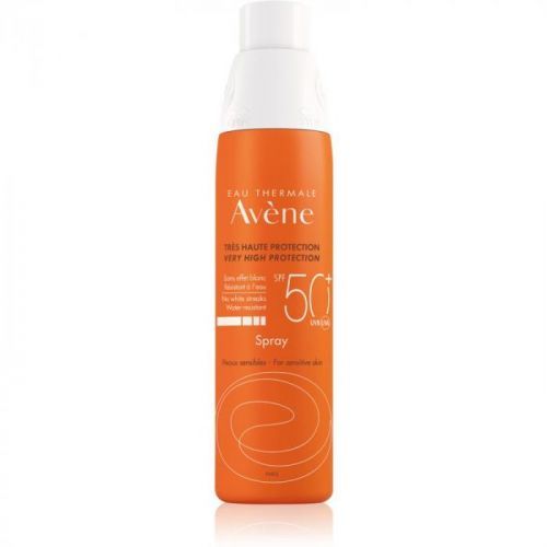 Avène Sun Sensitive ochranný sprej na opalování SPF 50+