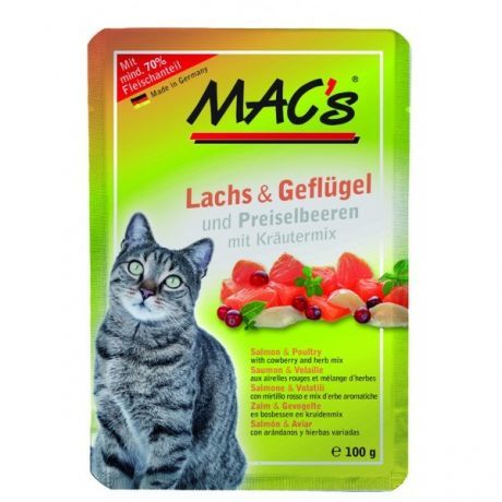 MACs cat kapsa LOSOS/DRŮBEŽ - 12x100g Miss Sixty