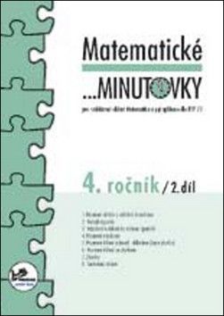 Matematické minutovky pro 4. ročník/ 2. díl - 4. ročník - Hana Mikulenková