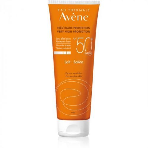 Avène Sun Sensitive ochranné mléko pro citlivou pokožku SPF 50+