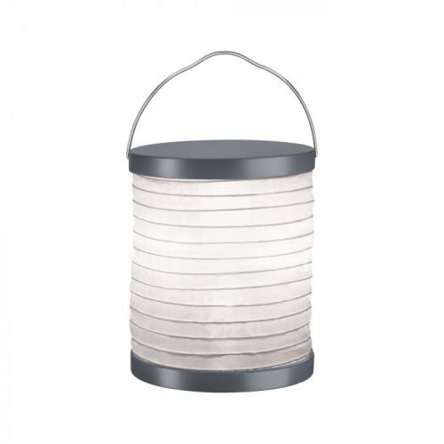 PAULMANN Venkovní Lampion Mobilní IP44 bílá/šedá, na baterie 942.26 94226