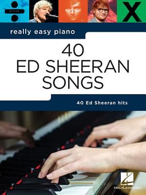 Really Easy Piano - 40 Ed Sheeran Songs(Paperback / softback)