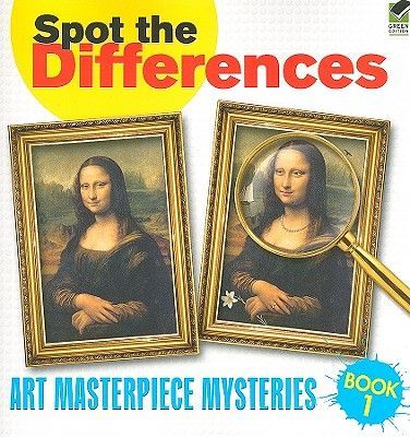Spot the Differences Book 1: Art Masterpiece Mysteries (Dover)(Paperback)