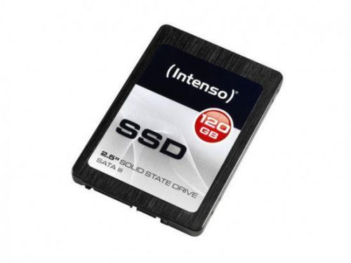 Intenso interní disk SSD 120GB SATA III, 2,5`` High (čtení/zápis: 520/500MB/s), 3813430