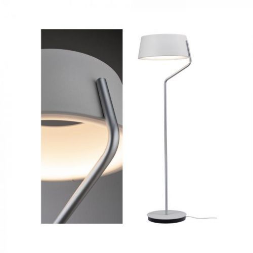 PAULMANN LED stojací svítidlo Belaja 22W bílá/matný chrom stmívatelné 797.21 79721