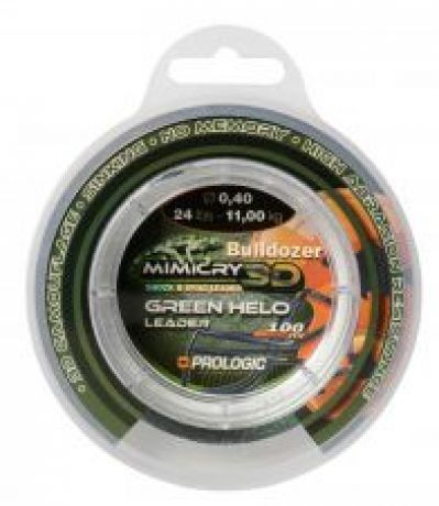 Prologic Šokový Vlasec Mimicry Green Helo Leader 100 m-Průměr 0,40 mm / Nosnost 11 kg Miss Sixty