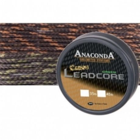 Anaconda  návazcová šnůra Camou Leadcore 10 m-Nosnost 35lb / Barva CAMO GREEN Miss Sixty
